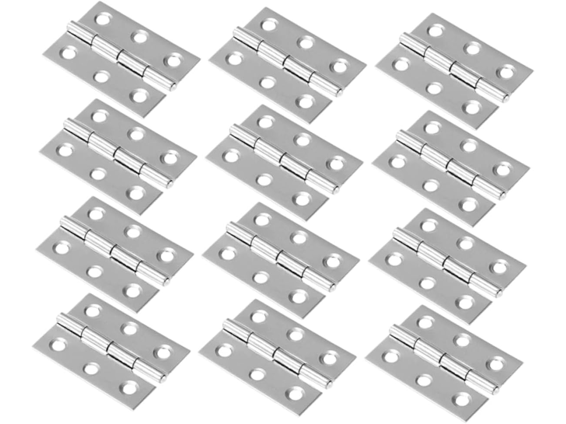 Conjunto De 45 Dobradiças Aço Inoxidável 2 Polegadas, Resistentes E