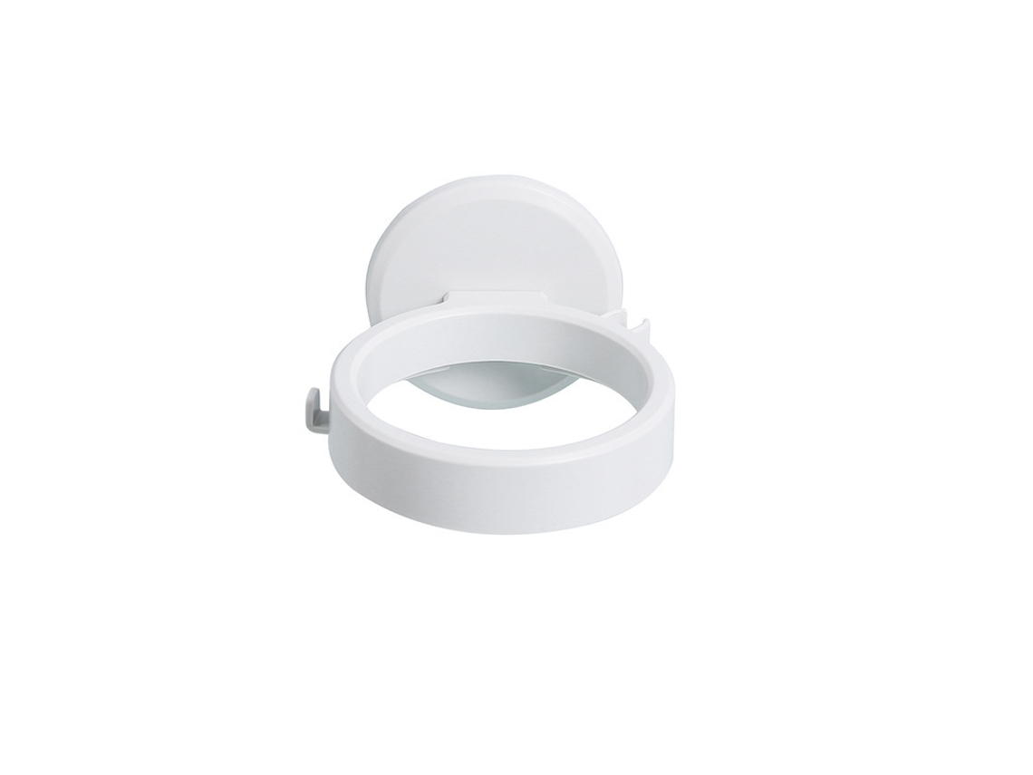 Suporte De Parede Para Secador Cabelo, Conjunto 2 Peças, Em Plástico, Banheiro, Com Estrutura Resistente À Água E Que Não Deixa Marcas - 109