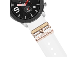 Bracelete Ticwatch Pro 021 Pulseira com Adorno Love Branco