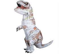Traje de Dinossauro Inflável T Rex S/MARCA para Halloween