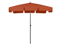Guarda sol de vela de praia 200x125 Cm terracota HARLANV1