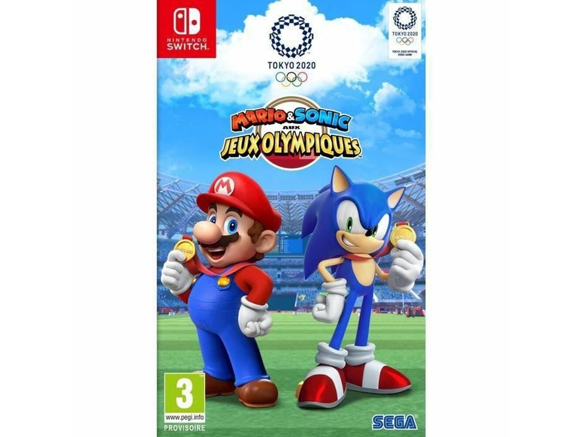 Jogo Nintendo Switch Mario & sonic game at the tokyo 2020 olympic games