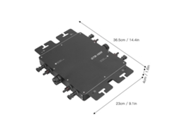 Inversor Micro Solar 1600w Grid Tie Mppt Com Controle Wifi App, À Prova D'água E Identificação Automática