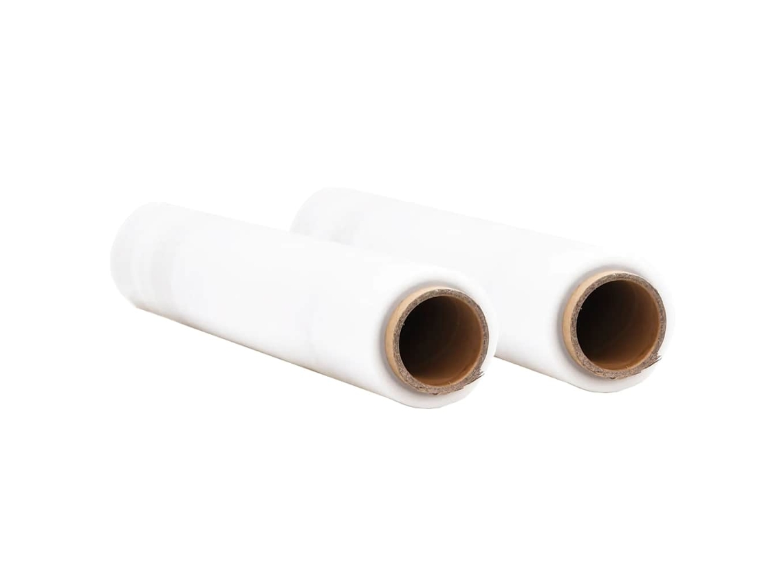 Stretch Film, Stretch Films Vidaxl Transparente Polietileno (50 Cm X 150 M (17 Μm De Espessura))
