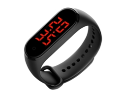 Pulseira Inteligente Halinuia Medição Temperatura Modelo V8 (intervalo Medição Temperatura 30–45°c, Monitoramento Contínuo Corporal)