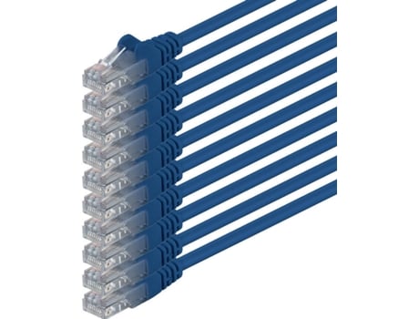 Cabo de Rede 1ATTACK (RJ45 - 1 m - Azul)