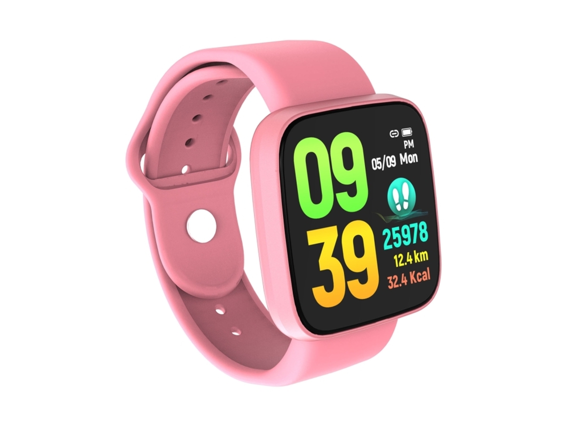 Pulseira Inteligente Halinuia Modelo B9 (tela Tft Touch 1,28" Ip67, Registo Sono, Frequência Cardíaca E Pressão Arterial)