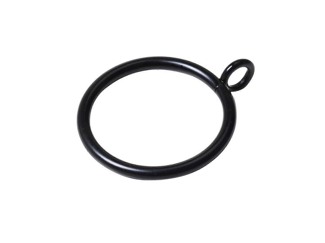 Anéis De Cortina De Metal De 38 Mm Para Cozinha E Quarto, Pretos, 20 Unidades