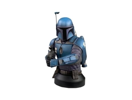 Busto Star Wars The Mandalorian Gentle Giant Death Watch 1/6 Pré Venda Exclusiva 18 Cm