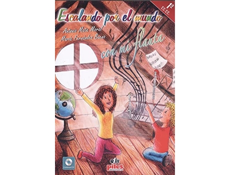 Livro Escalando Por El Mundo Con Mi Flauta 1 E.E.E.E. de Antonio Mata Moral (Espanhol)