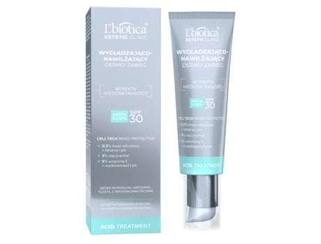 Clínica Estética Lbiotica Creme Hidratante e Suavizante de Dia com FPS 30, 35 ml