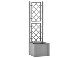 Raised Bed, Raised Beds Vidaxl Cinzeto Plástico (43 X 43 X 142 Cm)