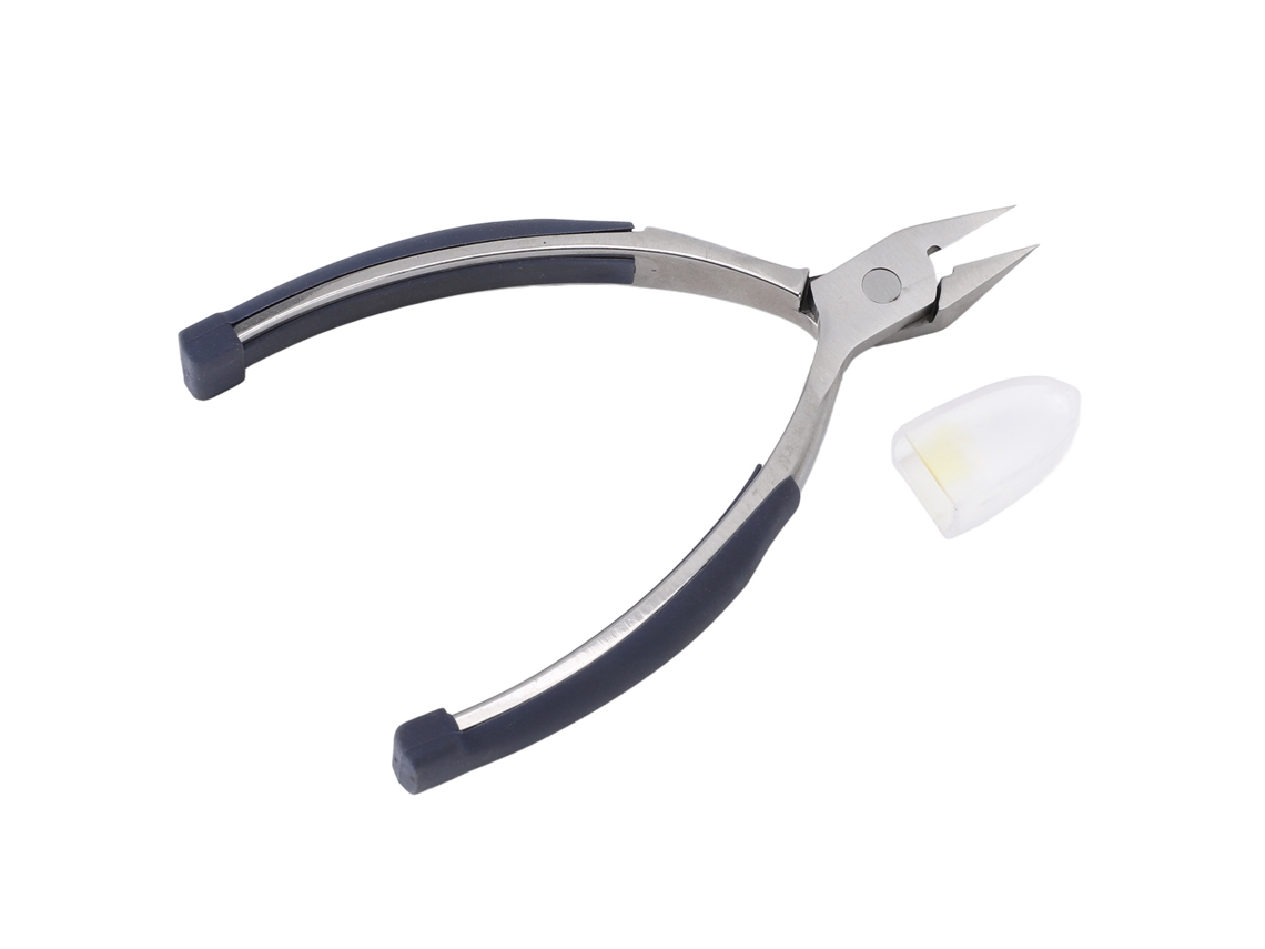 Tesoura Para Cortar Cutícula Grande De Aço Inoxidável Com Design Plano E Fácil Remoção De Pele Morta Para Manicure