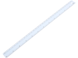 Régua De Metal Liga Alumínio 30cm Com Marcadores Centímetro E Pés Para Medições Precisas, Ferramenta De Desenho Para