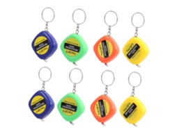 Conjunto De 20 Fitas Métricas De Chaveiro, Fita Métrica Telescópica Automática...