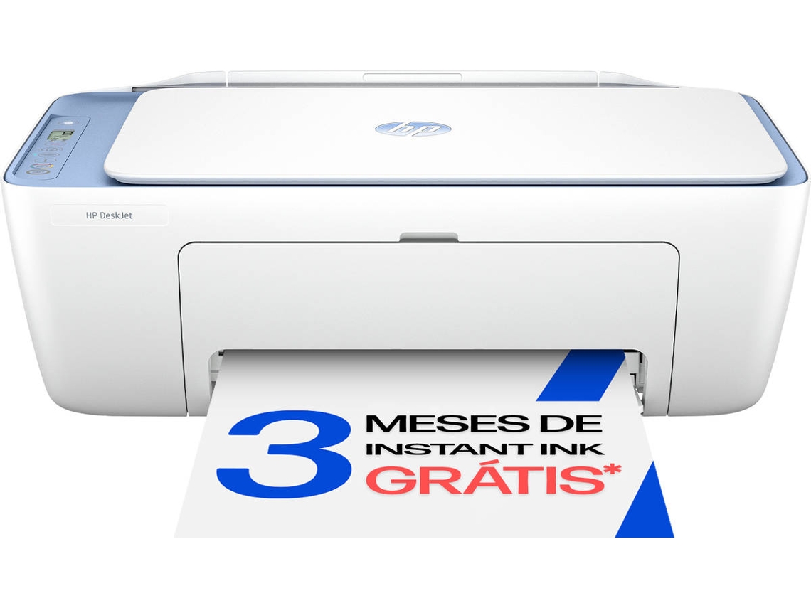 Impressora HP Deskjet 2822E (Multifunções - Jato de Tinta - Wi-Fi - Instant Ink)