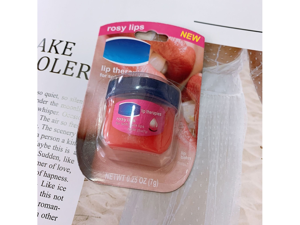 Bálsamo Labial Hidratante Protector Contra Grietas Nutritivo De Larga Duración Rosado Rojo