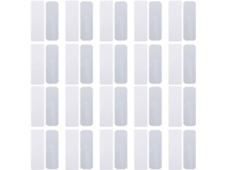Kit De Reparo Frcolor Com 20-unidades E Adesivo Extra Forte Para Persianas Transparentes, Adequado Para Persianas