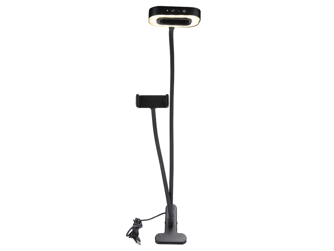 Suporte Universal para Telefone com Luz de Beleza EOOCOO