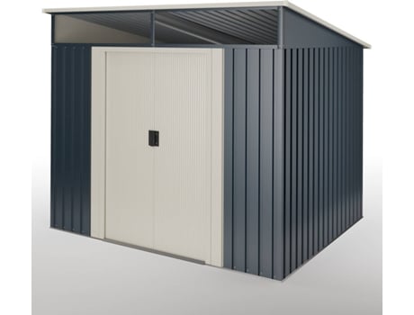 Abrigo Metálico WASABI Stark (6,6m2 - 236x238x203cm)