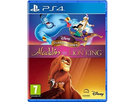 Jogo PS4 Disney Class : Aladdin And The Lion King