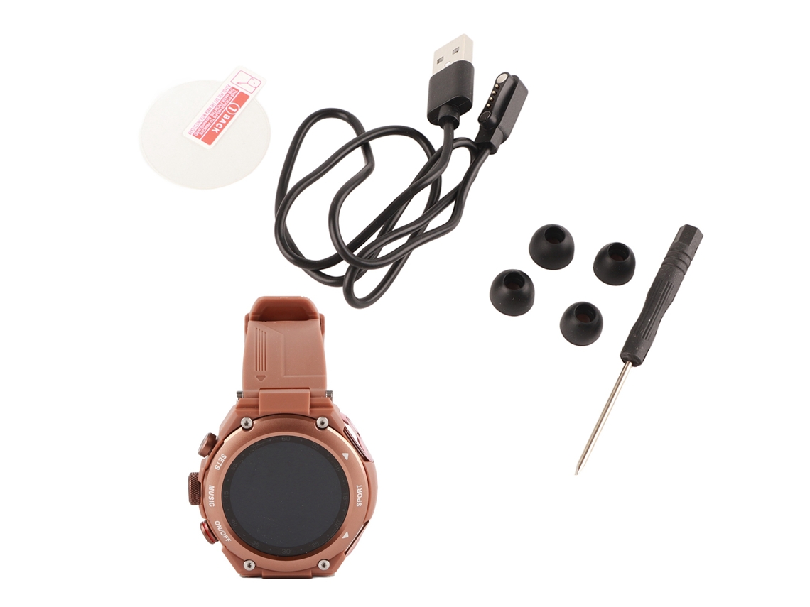 Relógio Inteligente T92 2 Em 1 Com Fones Bluetooth