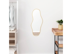 Vidaxl Espelho De Parede 70x30 Cm Dourado