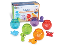 Brinquedos Learning Resources Jogo Educativo Peekaboo Fishbowl Friends