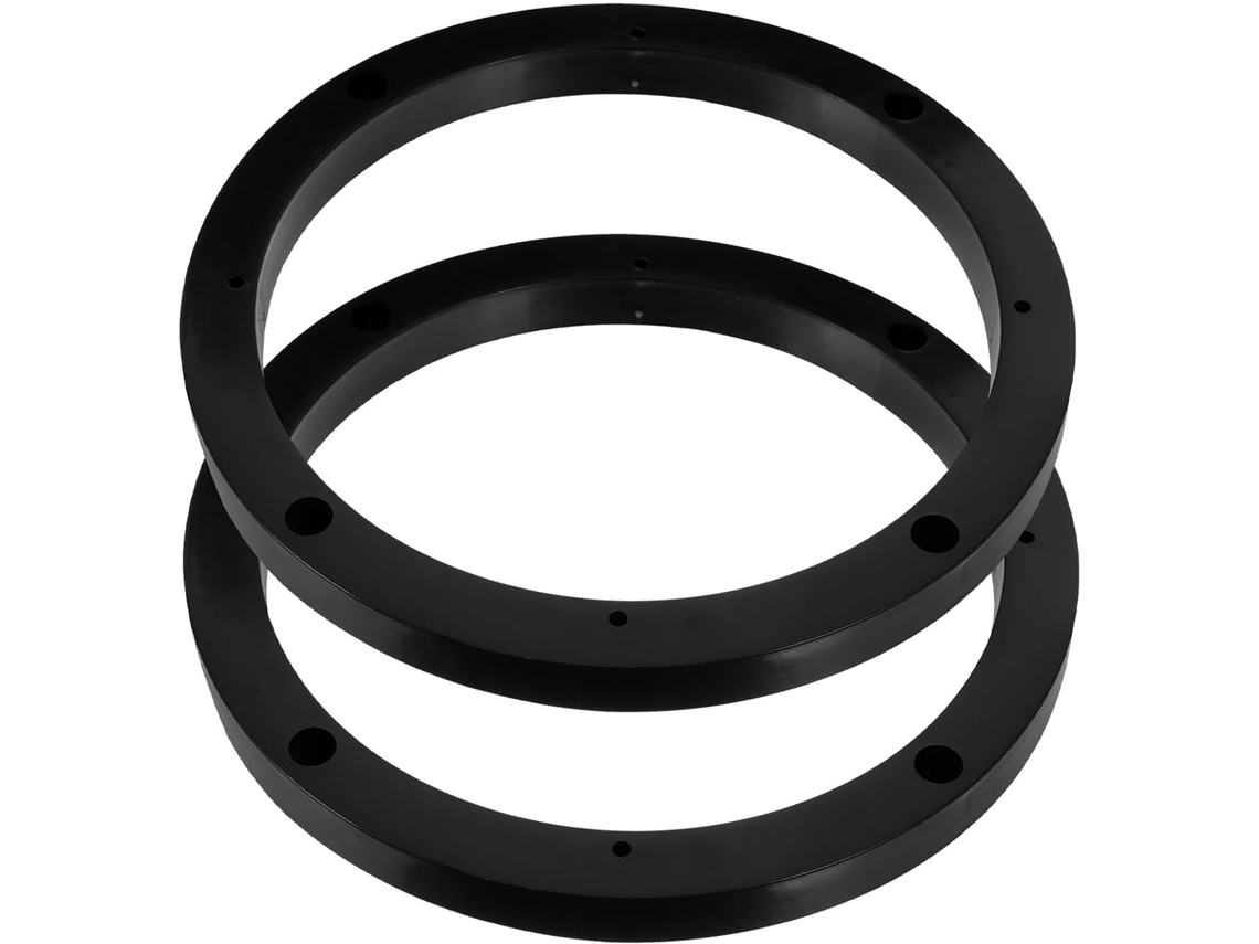 Adaptadores espaçadores de plástico Aneis para rodas High-Falantes de 6,5 polegadas para carros.