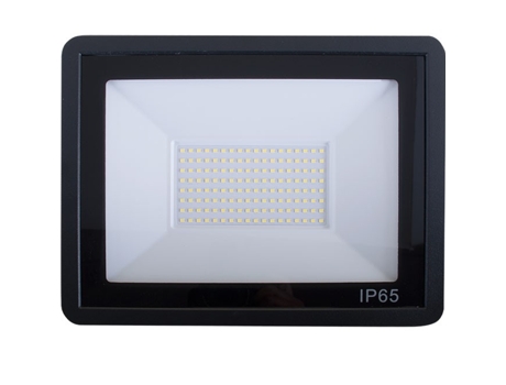 Projector Tumut Ip65 100W Led 6000Lm 6400K 120C.27 1Xl.3 5Xalt.21 0Cm Preto FERRIMEX