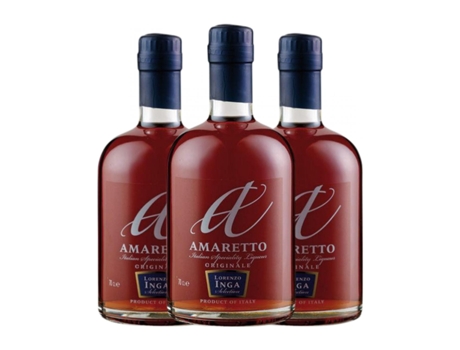 Amaretto INGA Piedmont Garrafa Medium (0.5 L - 3 Unidades)