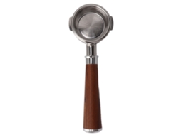 Porta filtro Primerox sem fundo 58mm de aço inox com duas orelhas, universal para máquinas Breville série 9 | S/MARCA