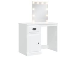Toucador com Luzes Led 90x42x132,5 Cm Branco MAISON EXCLUSIVE