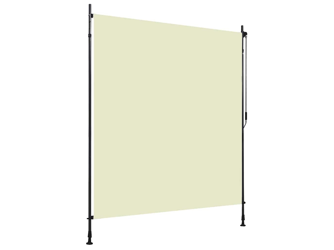 Roller Blind, Roller Blinds Vidaxl Creme Tecido (200 X 270 Cm)