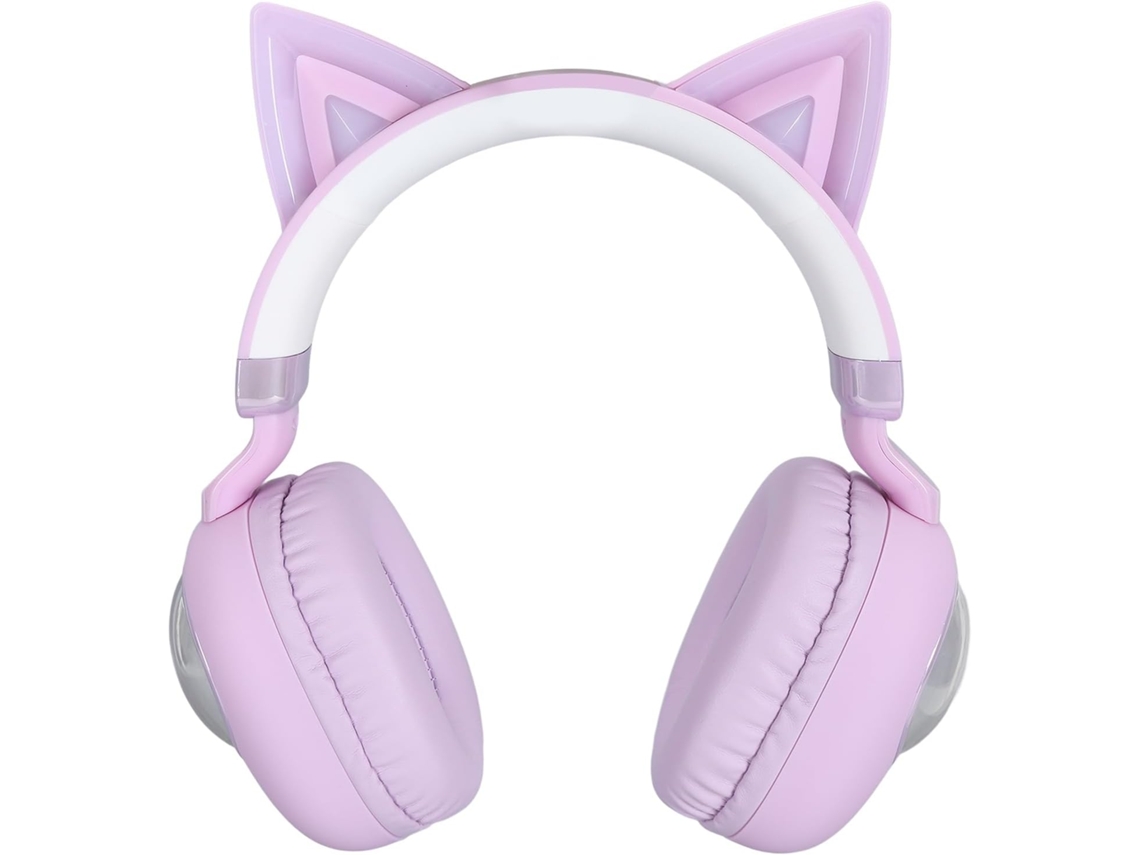 Fone De Ouvido Infantil Com Fio Sxhlseller, 20 Horas De Reprodução, Orelhas De Gato, Estéreo Hifi, Almofadas Auriculares
