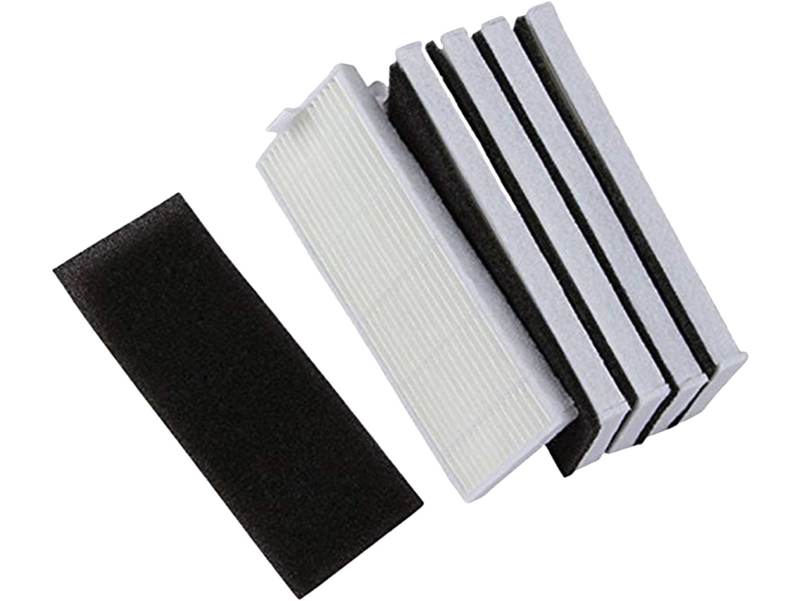 5 Esponjas + Filtros Hepa Para Remontar O Aspirador Robô A4.