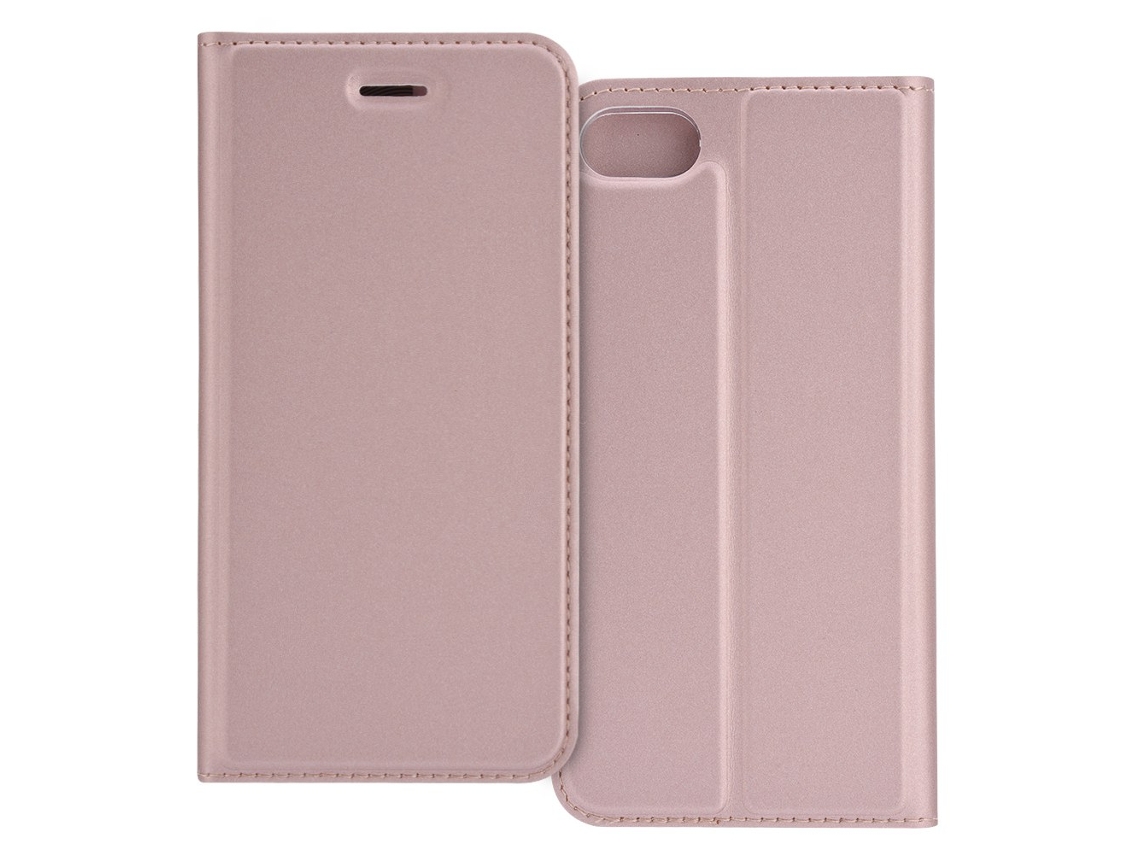 Capa de Couro LAXISCREED Iphone7 Rose Gold