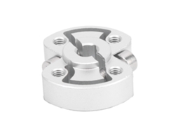 Laxiscreed Manhâ De Alumínio Com Grampo Para Eixo De 6mm E Furo Em Forma D