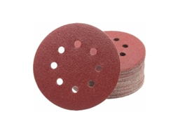 Discos De Lixa Abrasivos De 125 Mm, Grão 80 100 Discos, 8 Furos Slowmoose