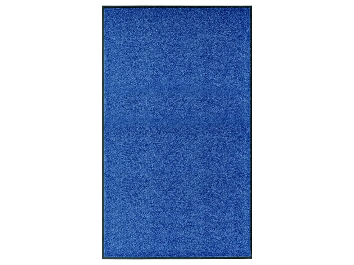 Door Mat, Door Mats Vidaxl Azul Tecido (90 X 150 Cm)