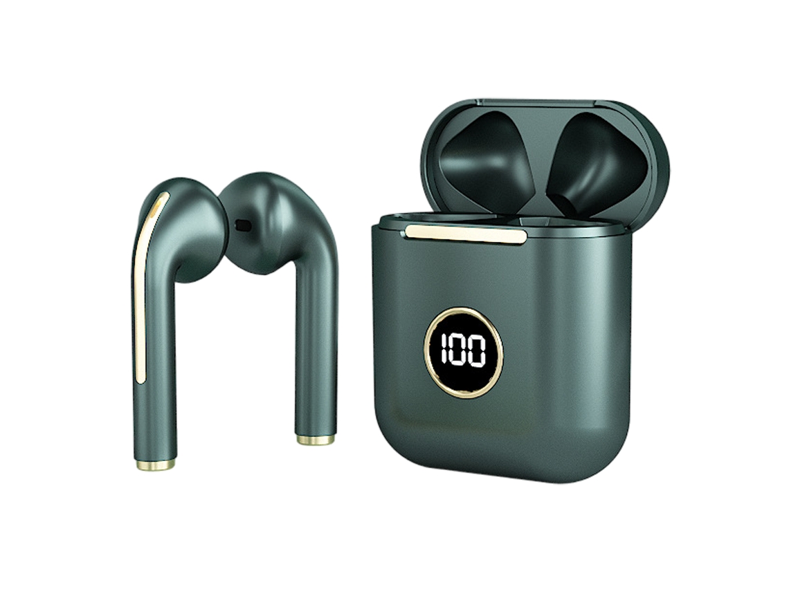 Fones De Ouvido Sem Fio Bluetooth 5.3, Fones De Ouvido Estéreo Hi-fi Com 4 Microfones (enc)