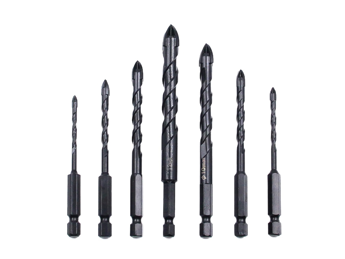 Conjunto De Brocas De Precisão De Alta Resistência Para Metal, Concreto E Alvenaria