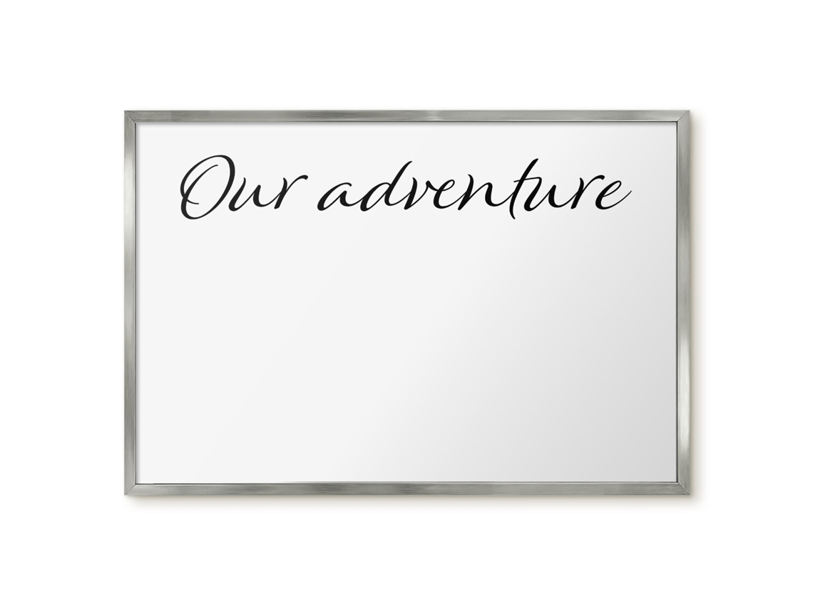 Magnetic Board Our Adventure For The Living Room Espelharte (60x40 Cm)