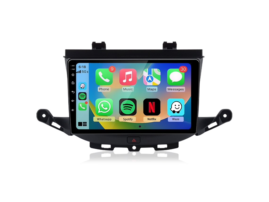 Rádio Automóvel Android 15 JUNSUN para Opel Astra K Auto Carplay 4gb+64gb Plug And Play GPS Swc
