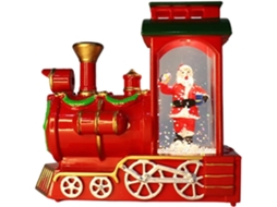 Conjunto De Trenzinhos Do Papai Noel Com Luzes De Led Para Decoração De Natal E Momentos Criativos Em Família.