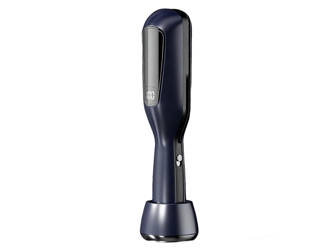 Escova Alisadora De Cabelo Digital, Função De Alisamento, Cor Azul