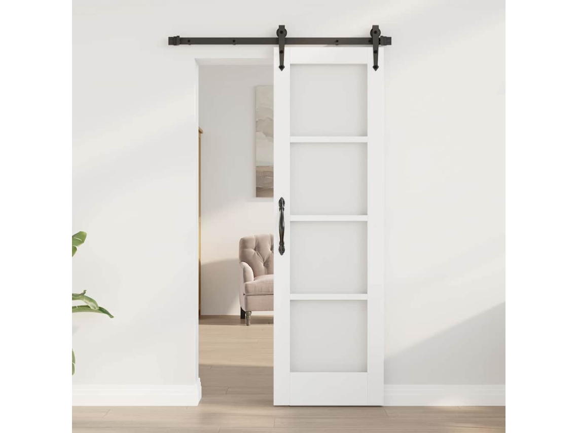 Vidaxl Porta Interna Orkdal Branco Preparado 61 X 198,5 Cm