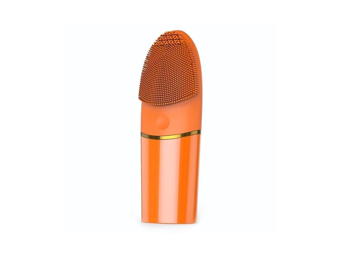 Escova de Limpeza Facial Ultrassônica Silicone, Mini Massageadora para Profunda e Esfoliação da P Ele, À Prova D'água. GOKOCO