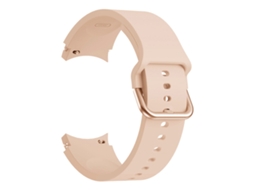 Bracelete Para Samsung Galaxy Watch 4 Classic (42mm) - Silicone Universal Com Fivela - Rosa
