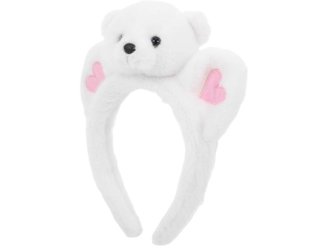 Tiara De Urso De Pelúcia Adorável Para Meninos, Meninas E Adultos - Acessório De Fantasia